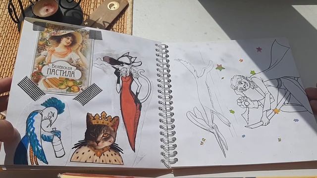 ОБЗОР НА СКЕТЧБУК квадратный рыжий canson смотреть онлайн