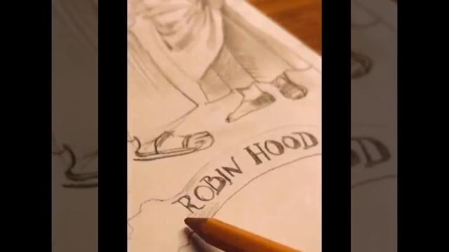 средневековый костюм/рисунок