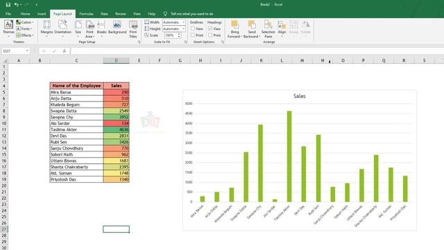 MS Excel 2016 Essential Course_How works THEMES in Excel Bangla_Part-36 смотреть онлайн