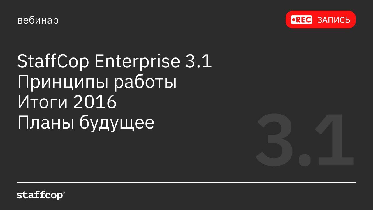 Вебинар «Тотальный контроль сотрудников»