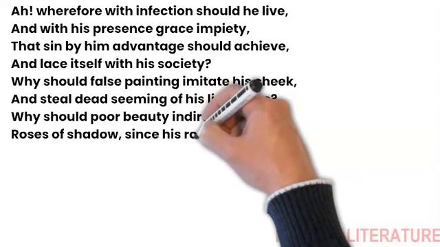 Sonnet 67 by William Shakespeare | Ah wherefore with infection should he live смотреть онлайн