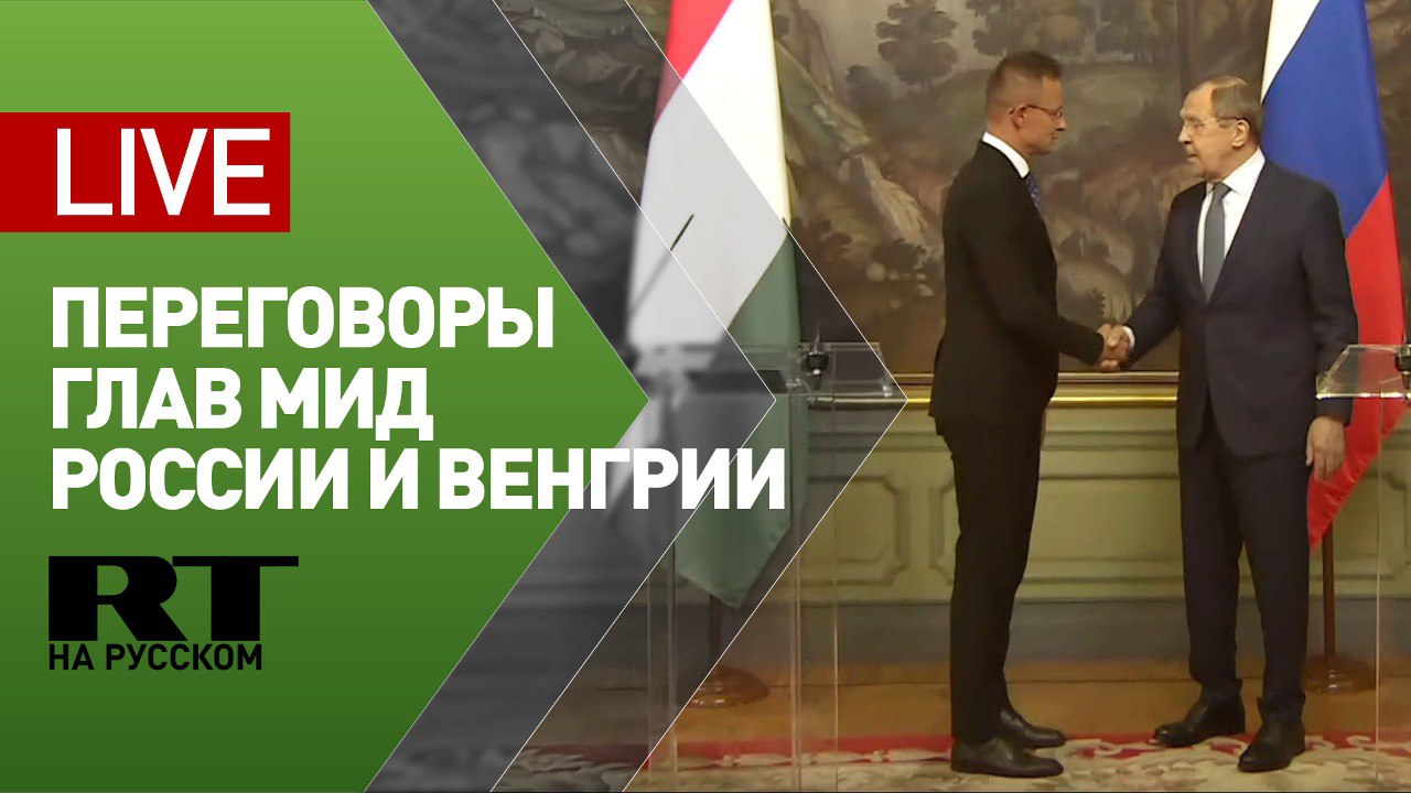Лавров проводит переговоры с министром иностранных дел Венгрии — LIVE