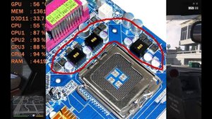 Установка Intel Xeon E5450 lga 775