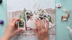 #143 | Frosty layout with "Winterland" collection | Maria Chesnokova