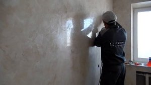 Полировка венецианской штукатурки