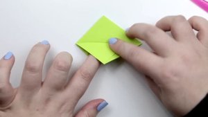 3D Origami Apple Tutorial - Origami Fruit - Paper Kawaii