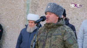 В Нефтекамске проводили мобилизованных офицеров.