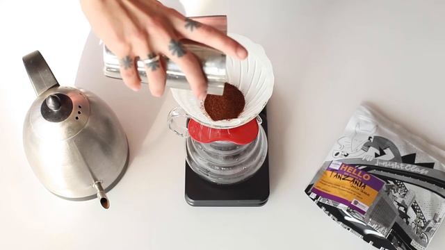 как заварить кофе в воронке смотреть онлайн