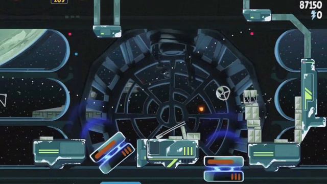 Angry Birds Star Wars 6-19 Death Star 2 Walkthrough 3 Stars смотреть онлайн