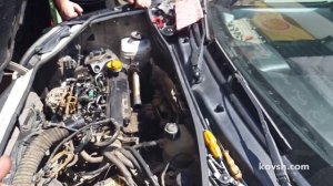 Как определить причину дымления и расхода масла. Renault Kangoo 1.5d K9K710