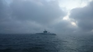 "Князь Владимир" на испытаниях.