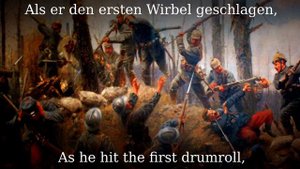 Der Tod in Flandern [German folk song][+English translation]