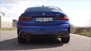 BMW 330i (G20) sound - start and acceleration
