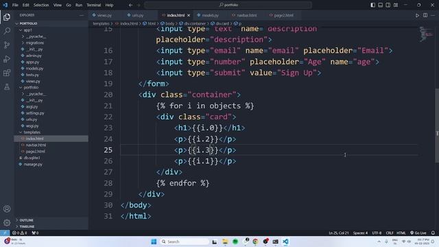 Database and Data Handling in Websites | Django Basics | API EDUCATION