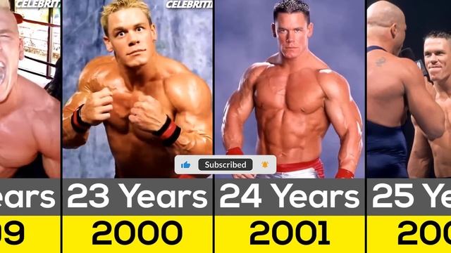 WWE John Cena Transformation From 1 to 46 Years Old смотреть онлайн