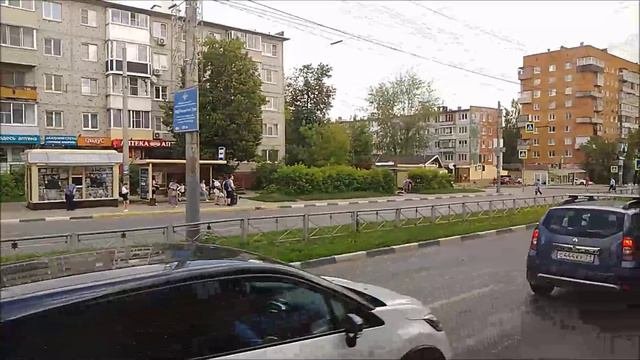 Август. Город. Утро