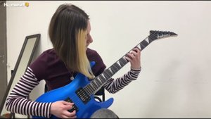 Софья Осипова. Урок гитары.