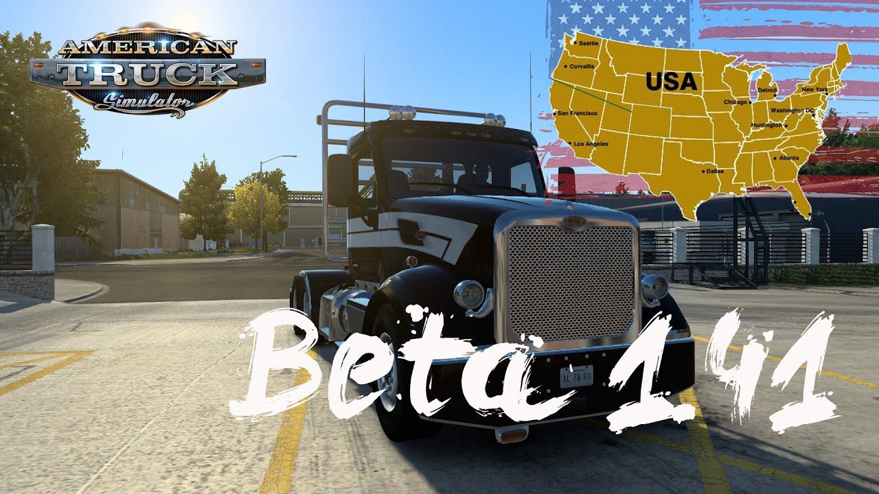 American Truck Simulator / 1.41 (Beta) / (Конвои)/ # 23