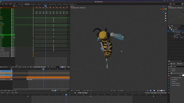 free fbx fps demo wasp blender unity ue4 import 2min Lv1 смотреть онлайн