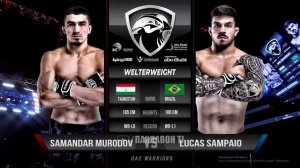 Самандар Муродов vs Лукас Сампайо полный бой обзори точики