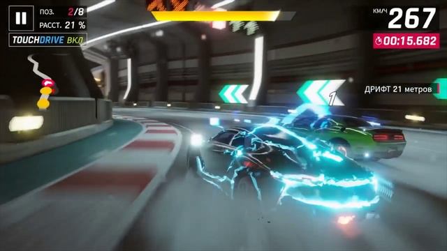 Asphalt 9: оклендская трасса 00:57:957 еженедельное соревнование