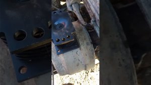 Замена подушки задней рессоры