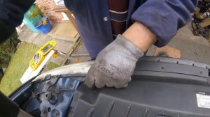 Как снять передний бампер chrysler dodge