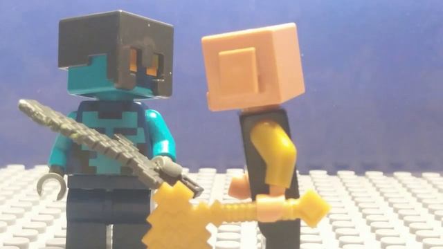 LEGO Maincraft fight смотреть онлайн