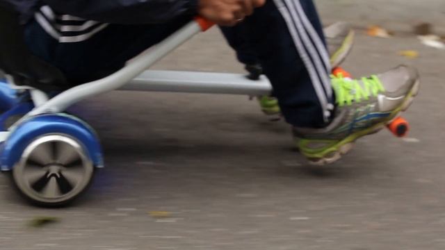 Видео обзор Hoverkart для гироскутера, ховеркарт обзор смотреть онлайн