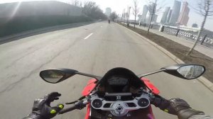 Let's Ride on #1 ducati panigale 899 4к || Езда по Москве на Ducati и Yamaha