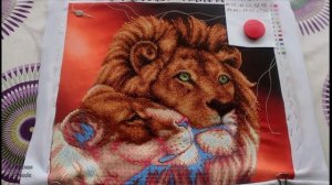 Вышивка бисером. Магия канвы.  Вместе.  6 -ой этап .