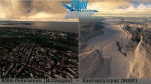 #msfs2020  Microsoft Flight Simulator 2020.Исландия-Гренландия.WU15.