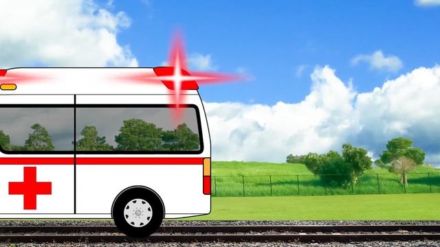 【 踏切アニメ 】 LIVE #389 踏切カンカン ふみきり railroad crossing