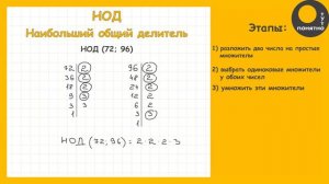 Что такое ПРОСТОЕ ЧИСЛО? Как найти НОД и НОК чисел? Ответы ТУТ!