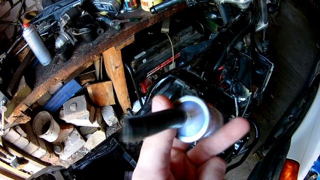 Топливный фильтр Honda CB400. смотреть онлайн