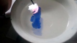 Эксперемент с пастой от ручки N-2