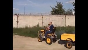 Самодельный минитрактор
