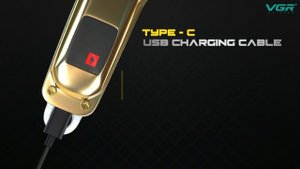 VGR V-290 Rechargeable Hair & Beard Trimmer With LED Display / Clippers V 290