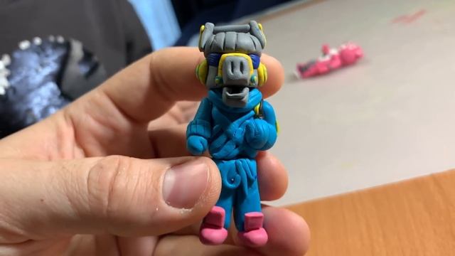 Фортнайт лепим фигурки FORTNITE Ragnarok Polymer Clay Tutorial смотреть онлайн