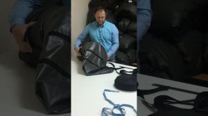 Как сложить объёмный спальник в компрессионный мешок "ОСА"