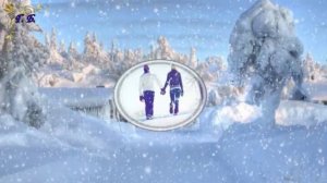 Падал белый снег