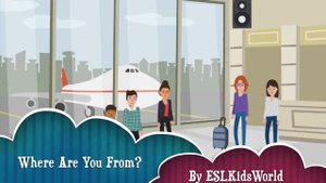 Countries and Nationalities Cartoon | Where are you from?