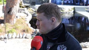Александр Поветкин дал интервью после пресс- конференции.