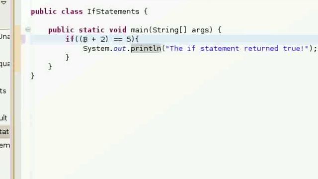 Java Video Tutorial 11: If Statements (Pt 1 of 3) смотреть онлайн