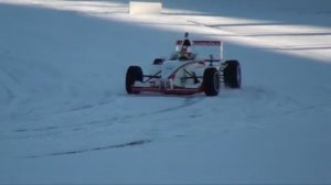 Заснеженный Нюрбургринг за рулем болида Formula BMW