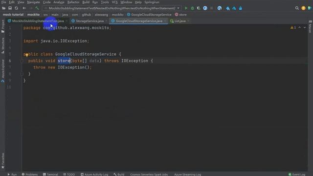 16 Mockito Stubbing statement doNothing when realistic example смотреть онлайн