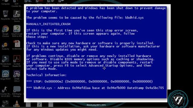 What is BSOD? Blue Screen of Death! Explained and Fake Bsod for Prank смотреть онлайн