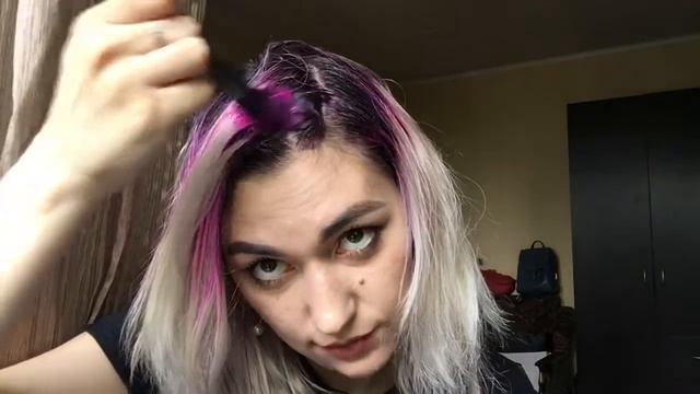 Как покрасить волосы в розовый цвет (сиренево-розовое цветное омбре) ? путь из серой мышки в фею ? смотреть онлайн