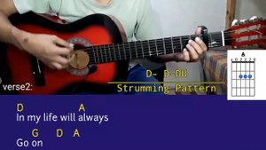 (Titanic Theme) My Heart will Go on by: Celine Dion Guitar Chords - Strumming Version | JC Guitar