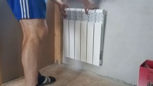 Монтаж и подключение алюминиевого радиатора отопления.
